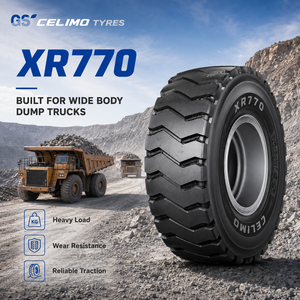 Neumático CELIMO XR770 14.00R25 16.00R25 E-3 para Camión Volquete de Carrocería Ancha, Neumático de Ingeniería OTR para Minería de Uso Pesado - Product Image 4