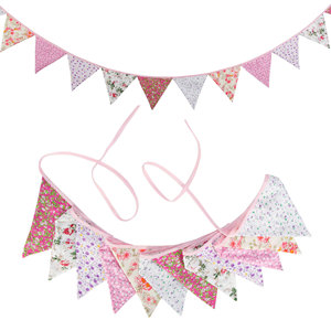 <span class=keywords><strong>Banderines</strong></span> triangulares DAMAI de 3,2 M, 12 Uds., banderas de tela de algodón, guirnaldas de <span class=keywords><strong>banderines</strong></span> para fiesta de cumpleaños, boda, Baby Shower, fiesta de té - Product Image 5