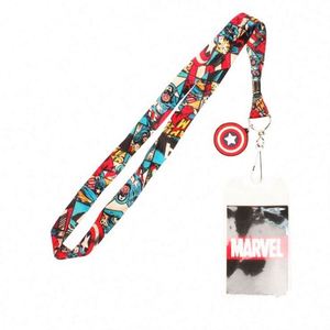 Cordon de cou multifonctionnel chinois avec mousqueton pour carte d'identité, téléphone portable et clés, personnalisable avec logo - Product Image 1