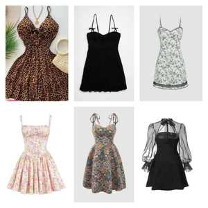 Liquidación de Vestidos de Moda para Mujer, Usados, en Paquetes Mixtos, Nuevos, de Alta Calidad, en Poliéster, a Bajo Precio - Product Image 1