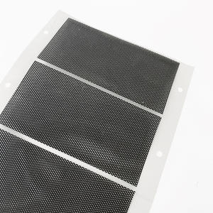 공장 블랙 PVC 먼지 그물 접착 섀시 팬 냉각 플라스틱 필터 메쉬 HDPE PC 혼 커버 효율적인 냉각 롤 - Product Image 2