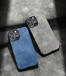 Étui pour téléphone portable en cuir PU pour <span class=keywords><strong>iPhone</strong></span> Pro Max Couverture mobile en fibre Fonction de recharge magnétique 16 Pro 15 Pro 14 Pro 13 Pro 12 Pro <span class=keywords><strong>11</strong></span> Pro - Product Image 1