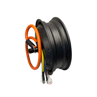 QSMOTOR 12"V3 40H3000WP - Motor DC brushless berdaya 9000W, dual-hall, 18-sumbu, 200-kecepatan, 3.5J