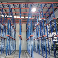 Étagère réglable sans boulons, grande capacité, étagère de stockage en acier métallique personnalisée, à insertion, pour entrepôt, protection contre la corrosion
