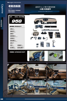 Pour Porsche Cayenne 2011 2012 2013 2014 2015 2016 2017 958 Ancien vers Nouveau 2025 9Y0.2 Kit Intérieur
