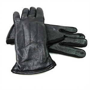 Gants de moto en cuir de chèvre, longueur poignet, design sportif, respirants, non doublés, pour le cyclisme et les activités de plein air - Product Image 3