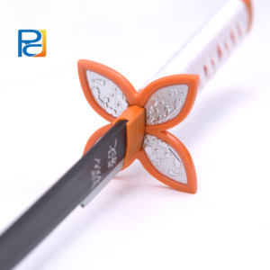 Épée en bambou <span class=keywords><strong>Shinobu</strong></span> Kocho pour Demon Slayer, lame en bambou, accessoires en plastique, poignée en PVC, <span class=keywords><strong>katana</strong></span> d'anime - Product Image 2