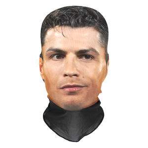 Promi-Spaß-Druck Vollgesichts-Atembare Sturmhaube Digital Bedruckte Skimaske aus Polyester für Partys und Feiertage - Product Image 5