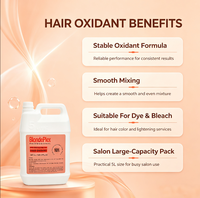 Crème oxydante pour cheveux Blondeplex, développeur pour coloration et décoloration des cheveux, usage professionnel en salon, peroxyde d'hydrogène 3% 6% 9% 12% 5L