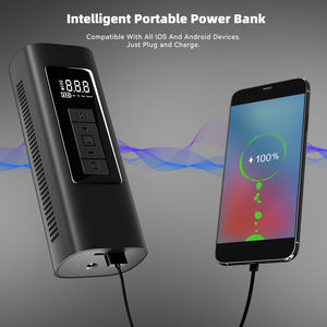 6000mah 휴대용 전기 디지털 150PSI 공기 압축기 자동차 타이어 팽창기 공기 자동차 펌프 자전거 12V - Product Image 5