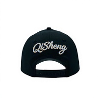 Topi Baseball 6 Panel Custom Bordir 3D Rhinestone Desain Kartun Dua Warna Snapback Adjustable Grosir Langsung dari Pabrik
