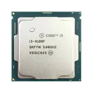 Processeur Intel Core I3-9100F CPU 4 cœurs 4 threads 3,6 GHz-4,2 GHz 6 Mo Socket LGA1151 I3-9100 I5-9400f Stock Neuf Processeur d'occasion - Product Image 1