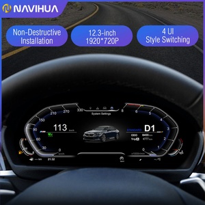 Navihua Digital LCD Dashboard <b>Speedometer</b> <b>for</b> BMW 5 6 7 Series F10 F11 F18 F06 F12 F13 F01 F02 F03 X3 F25 X4 F26 X5 F15 X6 F16 - Product Image 5