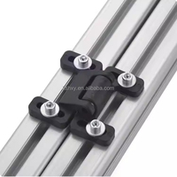 Profilé en aluminium extrudé industriel série 1515 2020 2040 2060 2080, alliage, rainure en V, table de travail linéaire pour imprimante 3D, série 6000