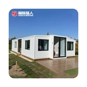 畅销现代澳大利亚可扩展集装箱房屋，带3卧室卡萨40英尺预制房屋小别墅