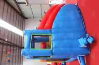 WINSUN-Tobogán inflable pequeño y colorido para exteriores, tobogán inflable comercial para niños