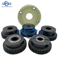 Accouplement de marque DFZJ 198*50T, disque en nylon à bride élastique et flexible, adapté aux modèles LG915D, LG225, Sany 135, Sany 215, Sany 225, Sany 235