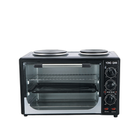 Four électrique économe en énergie de classe d'acier inoxydable de grande capacité de la vente chaude 25L pour le mini four-grille-pain commercial pour la pizza