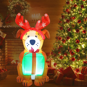 Blow up 1.5m Christmas Inflatable Yard Art Decoration Holiday Home Inflatable Decorations Inflatable Decoration Blow - Product Image 4