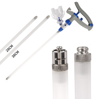 Tige d'extension pour seringue vétérinaire, tube d'extension continu en plastique pour seringue animale, tube d'injection allongé pour animaux