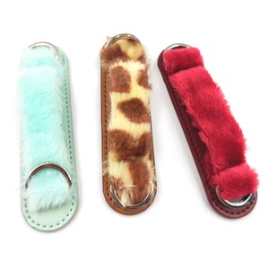 Funda de teléfono de felpa colorida, adhesivo para la parte trasera del teléfono, banda, operación con una sola mano, soporte antipérdida para teléfono, regalos personalizados. - Product Image 2