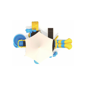 Combo sân chơi sân sau Giá cả phải chăng: Slide sôi động, leo núi & ô che bóng cho trẻ mới biết đi - Product Image 4