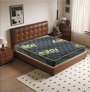 Matelas à ressorts ensachés en mousse à mémoire de forme et latex emballé sous vide pour une installation facile, double King Queen Size - Product Image 2