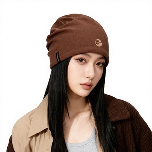 Custom Jacquard Pom Pom <b>Beanie</b> Hat OEM Acrylic Blend Winter Knit Cap Manufacturer Wholesale 3D Embroidery Striped Adjustable - Product Image 3