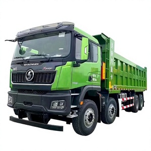 รถบรรทุกดัมพ์ใหม่ ปี 2023 ยี่ห้อ Shacman X5000 8x4 12 ล้อ ยูโร 6 550 แรงม้า สำหรับขนส่งทรายและหิน - Product Image 1
