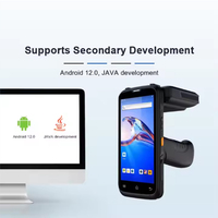 JINGXIN UHF RFID robuste sans fil Pda Android 12 portable Pda Android NFC Terminal de données mobiles Scanner de codes à barres