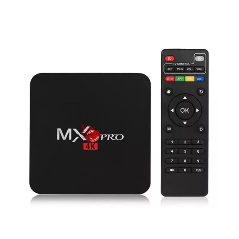 Quad Core MXQ Pro 2.4G 5G wifi TV Box 4K Android Smart tv Box Dual band wifi Setup Box