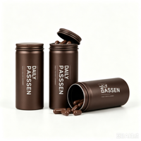 Boîte en aluminium de 100 ml, 200 ml, 300 ml, 500 ml, taille personnalisée, directement de l'usine, boîte en aluminium multi-usages pour aliments secs