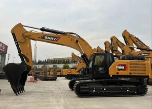 Excavadora Grande Usada de 60t, Excavadora de Orugas SANY SY600 Usada, Excavadora Grande SANY en Estado 90% Nuevo - Product Image 3