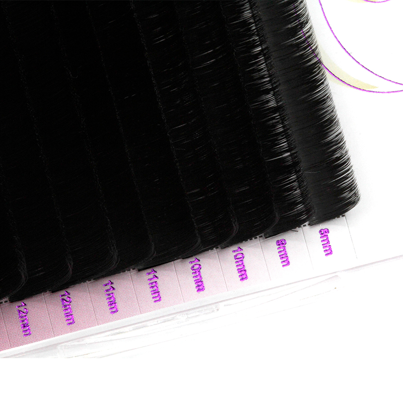 Веер для наращивания ресниц, легкие накладные ресницы, Пустой Лоток для ресниц, норковые ресницы с двумя наконечниками, 0,03 простой веер для наращивания ресниц