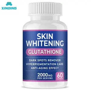 OEM PRIVATE LABEL Whitening Capsules 2000mg 60 Capsules Skin Whitening Capsule For Skin Care