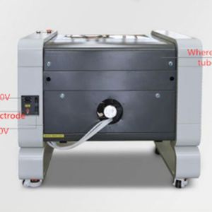 Fábrica China 50W CO2 Máquina cortadora de grabado láser 6040 Impresora automática para madera Plástico Papel Goma 6040 Cortador láser - Product Image 2