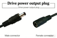 Prix d'usine, driver LED étanche 25-36W IP67, alimentation pour éclairage paysager