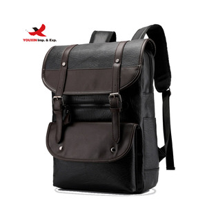 Manufacturers Wholesale 2025 New PU Waterproof <b>Backpack</b> Casual Business School Student Computer Bag <b>Backpacks</b> - Product Image 1