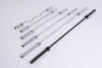 Barres de musculation chromées de haute qualité pour la musculation et la production industrielle