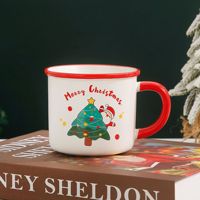 Mug à café en céramique avec logo personnalisé, mug à sublimation, cadeau promotionnel, tasse de Noël