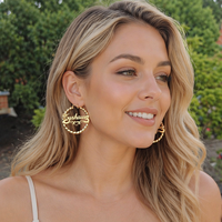 Pendientes de aro con nombre personalizado, corazón, giro, personalizados para mujeres y niñas, grandes aros circulares de acero