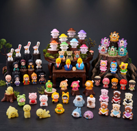 3D Kawaii Mini Blind Bag Figuurtjes Harsfiguren Anime Figuren voor Mystery Box Liefhebber Cadeau Vending Capsule Speelgoed & Klauwautomaat