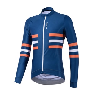 Nuevo <span class=keywords><strong>invierno</strong></span> térmico polar a prueba <span class=keywords><strong>de</strong></span> viento ciclismo Jersey cálido Pro <span class=keywords><strong>Mtb</strong></span> manga larga hombres bicicleta Jersey - Product Image 1