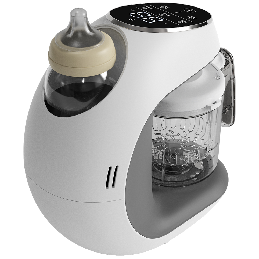 Electric Smart Touch Control Multifunctional Stainless Steel Baby Food Processor Household Accessory for Chopping Steaming