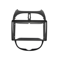 Cadre d'autoradio Maisimei 9 pouces pour PEUGEOT 206 2002-2010, accessoires de voiture, cadre de radio stéréo, façade de l'autoradio