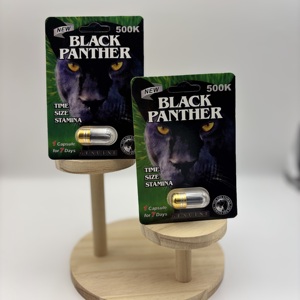High Quality Black Panther Capsule Black Panther 500k Single Herbal Wellness Unit Capsule Natural <b>Blend</b> for Adult Daily Care - Product Image 6