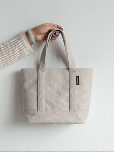 Sac à main de style nouveau, en tissu texturé lin, grande capacité, pour femmes, maman, sorties décontractées, sacs fourre-tout - Product Image 4