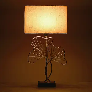 modern style new design home decoration metal table lamp for hotel