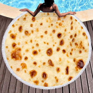 Nuevo diseño redondo 150cm pareo personalizar playa toalla redonda - Product Image 2