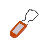 CH510 Sceau de compteur d'eau haute sécurité Cadenas de sécurité à usage unique en plastique blanc pour serrures de sécurité de compteur d'eau